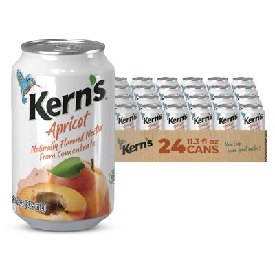 Kern&#39;s Apricot Nectar 11.3 Fl oz (24-Pack)