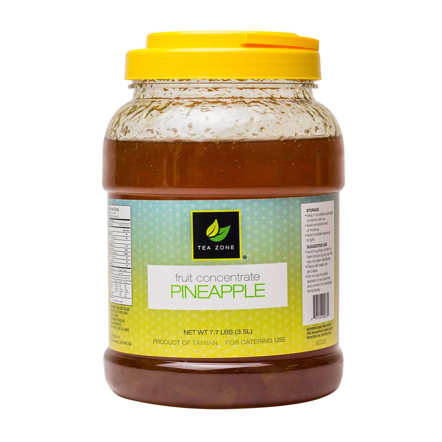 Tea Zone 7.7 lbs Pineapple Concentrate