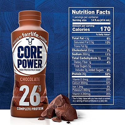 Fairlife Core Power High Protein Milk Shake - 14 fl oz