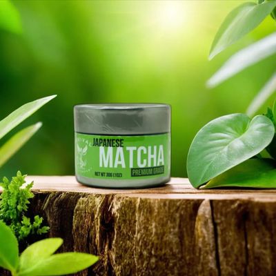 Revival Tea Company Japanese Matcha Powder - Green Tea Blend for Ceremonial Matcha Teas and Lattes - 1 Ounce