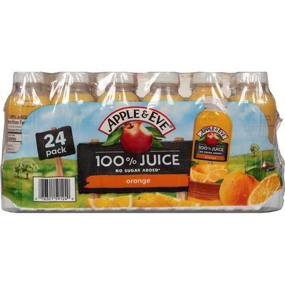 Apple &amp; EVE Apple &amp; Eve 100% Orange Juice 24 Pack 10 FL Ounce Net Wt 240 Fl Ounce, 10 Fl Oz (Pack of 24)