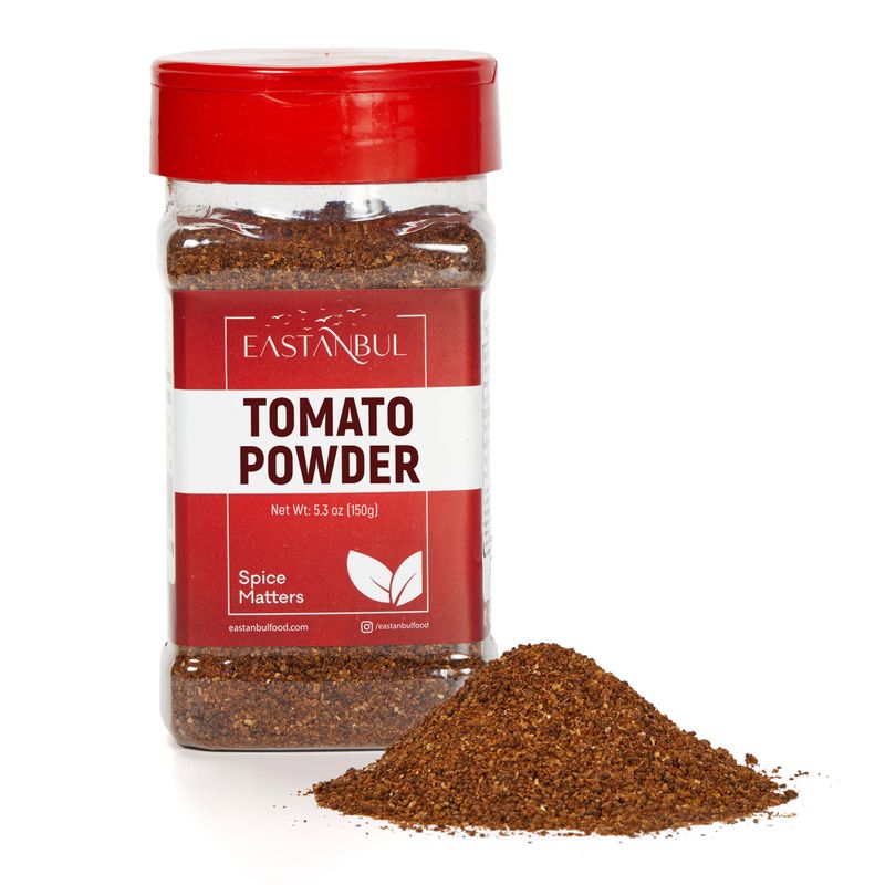 Eastanbul Tomato Powder, Tomato Powder For Cooking, Pure Dried Tomato Powder, Tomato Powder Seasoning, Flavor Enhancing%100 Natural, Ground Dried Tomatoes, Everyday Use, Top Culinary Grade, 5.3oz