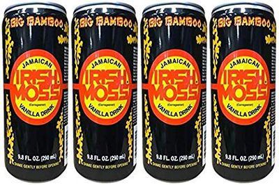 BIG BAMBOO JAMAICAN IRISH MOSS VANILLA DRINK 9.8 OZ 4PK