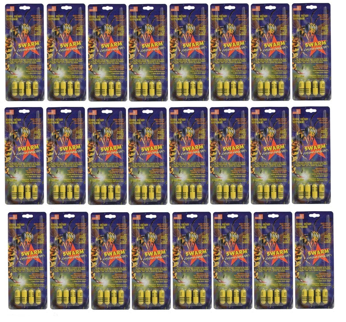 Swarm Extreme Energizer (Yellow) 24/4Caps