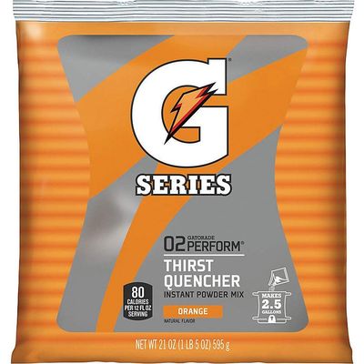 Gatorade Orange Powder, 21-Ounce Pouch