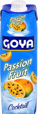 Goya Foods Passion Fruit Nectar, 33.8 Fl Oz