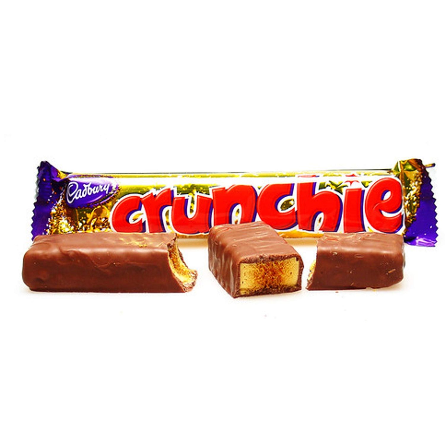Cadbury Crunchie Bars | Total 18 bars of British Chocolate Candy - Cadbury Crunchie