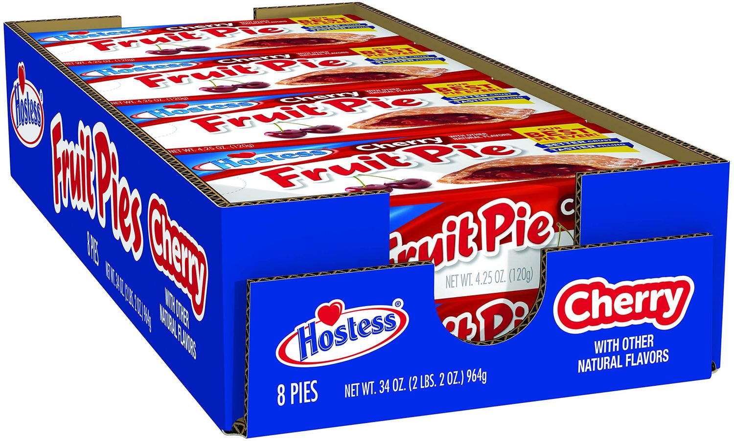 Hostess Cherry Fruit Pies (Pack of 8)