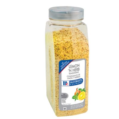 McCormick Culinary Lemon &#39;N Herb Seasoning, 24 oz - One 24 Ounce Container of Lemon Herb Seasoning with Citrus and Savory Flavors, Best with Vegetables, Seafood, Sauces and More