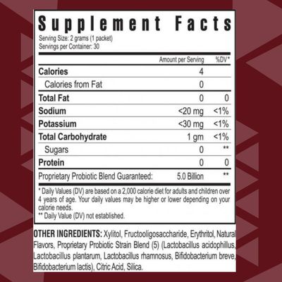 Youngevity Root Beer Belly Probiotic Sprinkles - Kid Friendly Old Fashioned Root Beer Taste - 5 Billion CFU - 5 Powerful Strains - Bowel & Digestive Support - 30 Count
