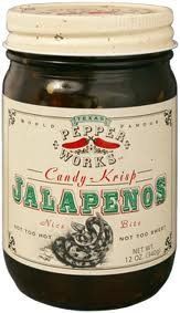 Texas Pepper Works Krisp Jalapenos Candy, 12-Ounce (Pack of 3)