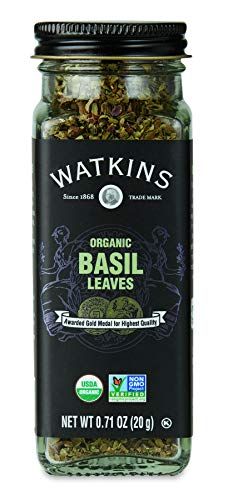 Watkins Gourmet Organic Spice Jar, Basil, 0.71 Oz