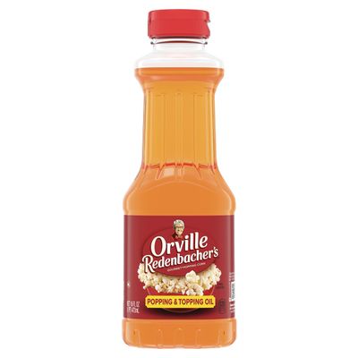 Orville Redenbacher&#39;s Popping &amp; Topping Buttery Flavored Oil, 16 Fluid Ounce