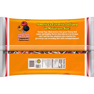Tootsie Pops Roll Mini with Chocolatey Center, 280 Count, 5 Flavors Multi - 50.37 Ounce Bag