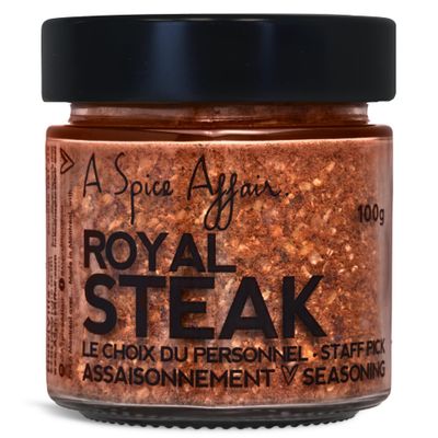A Spice Affair&#39;s Royal Steak Seasoning - 100 g (3.5 oz) - Steak Seasoning, Steak Rub, Spice blend and Seasonings - Herbs, Spice Blends &amp; Seasonings