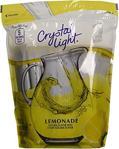 Crystal Light Lemonade 16 Pitcher Packs (Pack of 2)