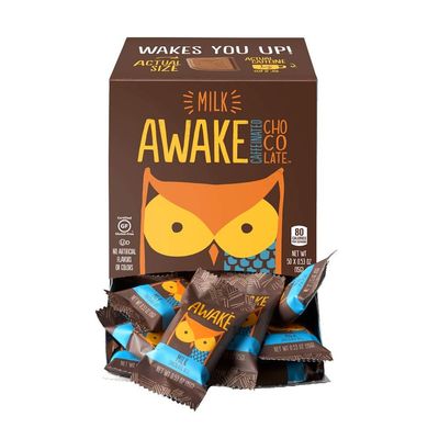 Awake Caffeinated Chocolate Energy Bites (Milk Chocolate, 50)