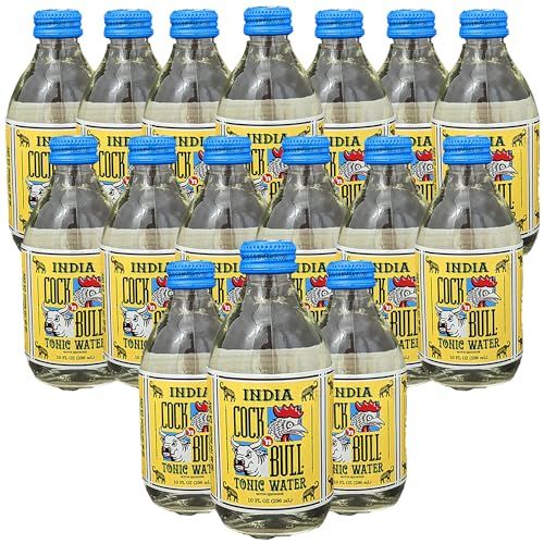 Cock n Bull Tonic Water 16 Pack 10oz Soda Bottles - Ideal Mixer for Cocktails, Mock-tails, and Bartenders - Premium Quality for Perfect Mixed Drinks - Refreshing Flavor Profile- Made In USA