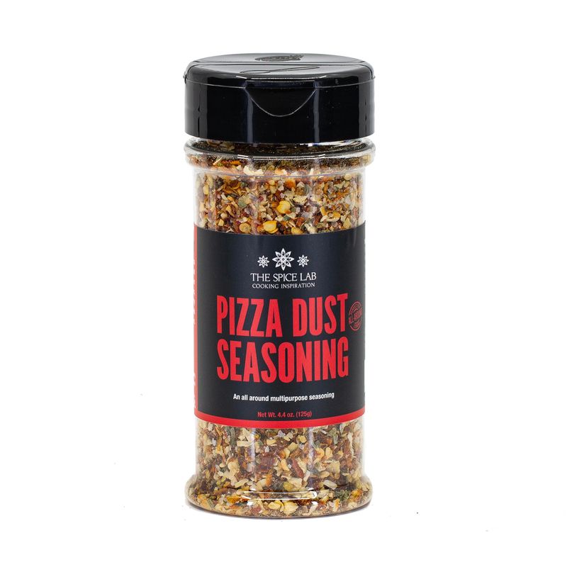 The Spice Lab Pizza Dust Seasoning - Italian Seasoning - Shaker - With Fennel Seeds, Parsley,Chili And Tomato Flakes - Elevate Your Dishes with Authentic Pizza Seasoning Spice Blend Flavors