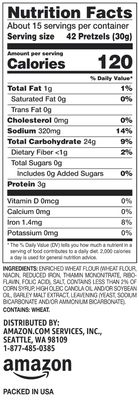 Amazon Brand - Happy Belly Lightly-Salted Pretzel Sticks, 16 ounce (Pack of 1)