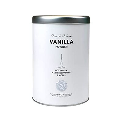 The Coffee Bean &amp; Tea Leaf, French Deluxe Vanilla Powder, Coffee and Drink Powdered Creamer, 22 Ounce Container
