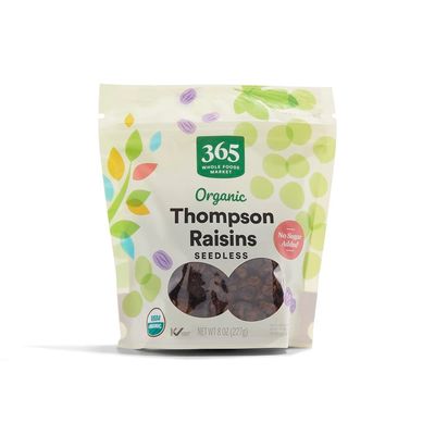 365 by Whole Foods Market, Organic Thompson Raisins, 8 Ounce