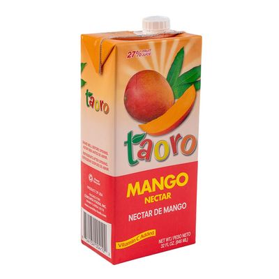 Taoro Mango Nectar - Authentic Tropical Flavor - 32 fl oz (Pack of 1)