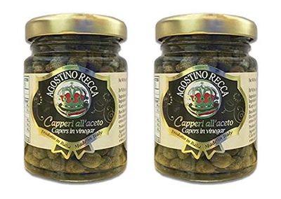 Agostino Recca Agostino Recca Capers Wine Vinegar 3.74 Oz (106g) Jar
