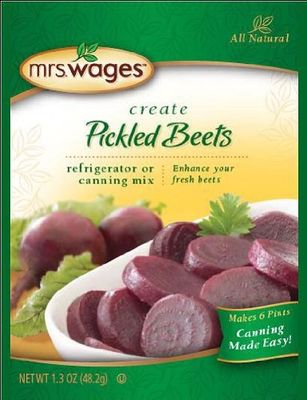 Mrs. Wages Refrigerator Pickled Beets Mix 1.33 oz. (1 Pack)