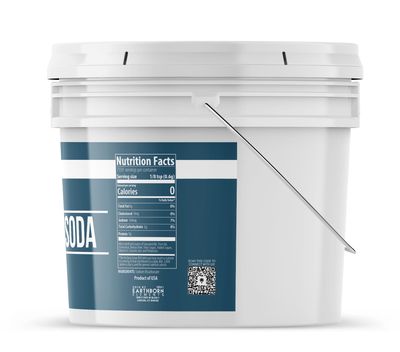 Earthborn Elements Baking Soda (1 Gallon) Sodium Bicarbonate, Cooking, Cleaning &amp; Deodorizing