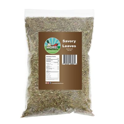 Savory Leaf Cut &amp; Sifted. Savory Spice Leaves. 2 oz, 8 oz, 1 lb. (2)