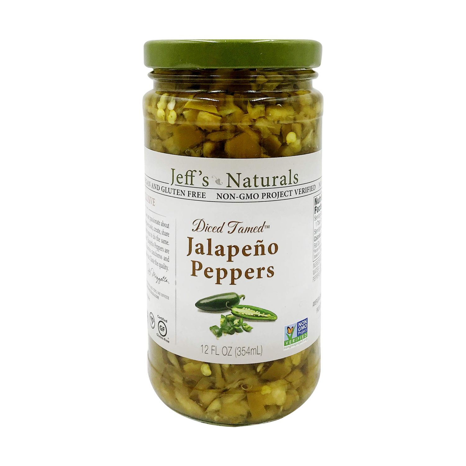 JEFFS GARDEN PEPPER JALPENO TAMED DCD 12 OZ