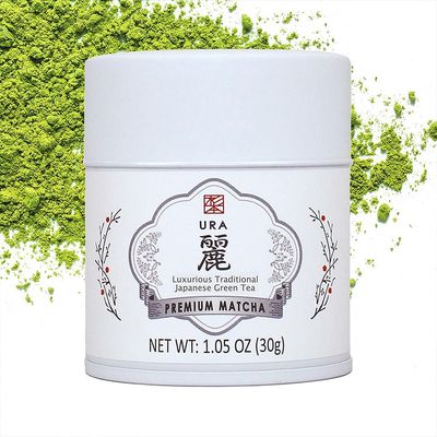 SUGIMOTO TEA Japanese Matcha Powder Premium Culinary Grade URA 1.0 oz (30 g)