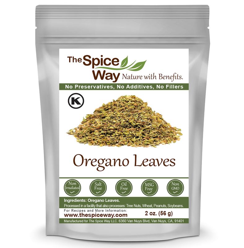 The Spice Way Oregano Leaves - (2 oz) Dried Oregano herb Leaf