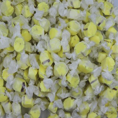 Gourmet Soft and chewy Salt Water Taffy Candy - Individually Wrapped - Bulk bag (Banana, 1 Pound (Pack of 1))