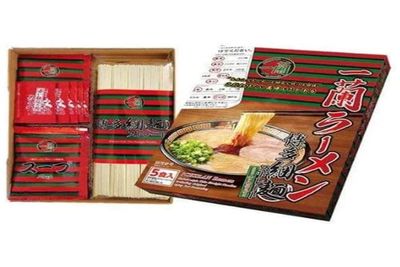 Ichiran Ramen Hakata thin noodles (straight) Ichiran special red with secret powder