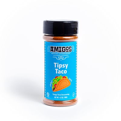 Amigos Spice Company Tipsy Taco, Award Winning Healthy Taco Seasoning Mix (1 jar) 4.2oz