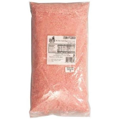 King Leo Crushed Peppermint Candy Powder, 5 Pound -- 2 per case.