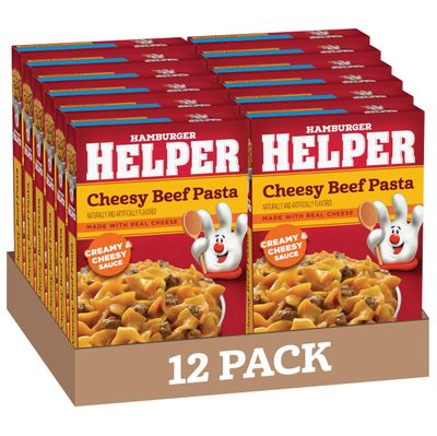 Hamburger Helper Cheesy Beef Pasta, 5.2 Ounces, 12 per Case