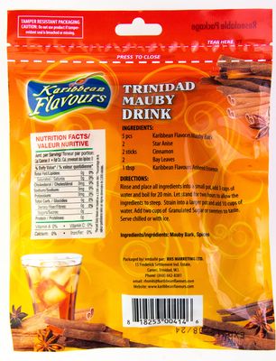 Mauby Bark and Spices | Mavi | Maby | Bitter Bark | Makes Cool Refreshing Beverage (3 Oz (Pack of 2))
