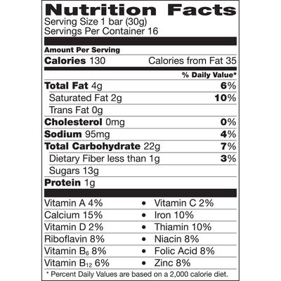 Golden Grahams Breakfast Cereal Treat Bars, S'mores, Snack Bars, 16 ct (Pack of 4)