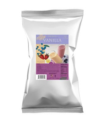 MOCAFE Madagascar Vanilla Non-Dairy Powder for Smoothies and Lattes, 3-Pound Bag Instant Smoothie Mix, Coffee House Style Blended Drink Used in Coffee Shops