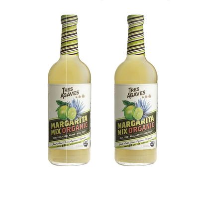 Tres Agaves Organic Lime Margarita Mix 2 Pack | Low Calorie | Natural