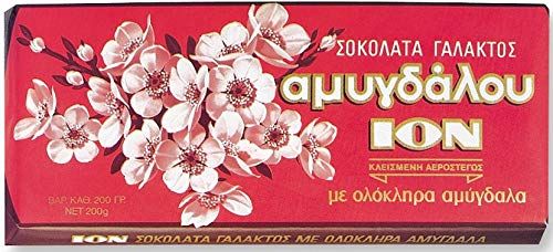 Greek Milk Chocolate with Almonds ION 5x100g
