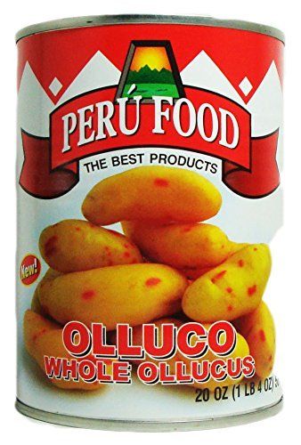 Peru Food Olluco Whole Ullucus Canned 20 Oz.