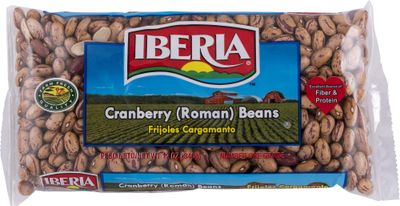 Iberia Roman Cranberry Beans, 12 Oz