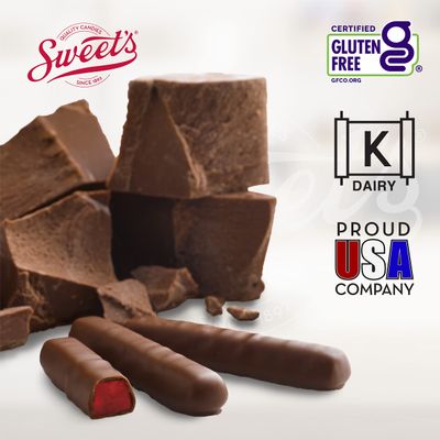 Sweet Candy Company Milk Chocolate Raspberry Sticks - Gourmet Chocolate Covered Sticks, Chocolate Fruit Flavored Sticks, Gift Idea for Holidays, Gluten Free, Kosher - 10.5 oz Box