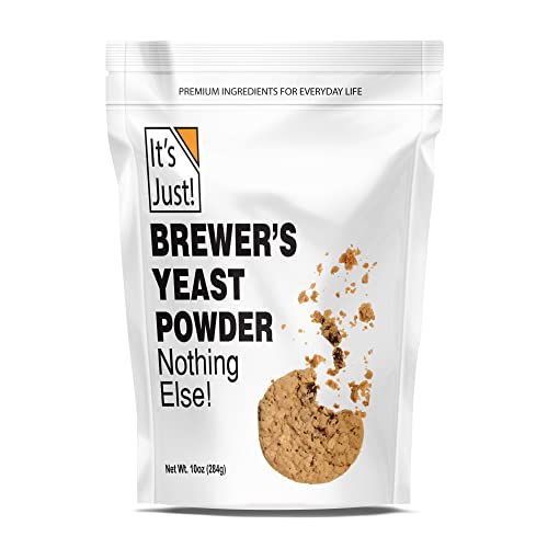 It&#39;s Just - Brewers Yeast Powder, Supports Lactation, Keto Baking, Sourdough Bread, Boost Mother&#39;s Milk, Make Lactation Cookies, 10oz