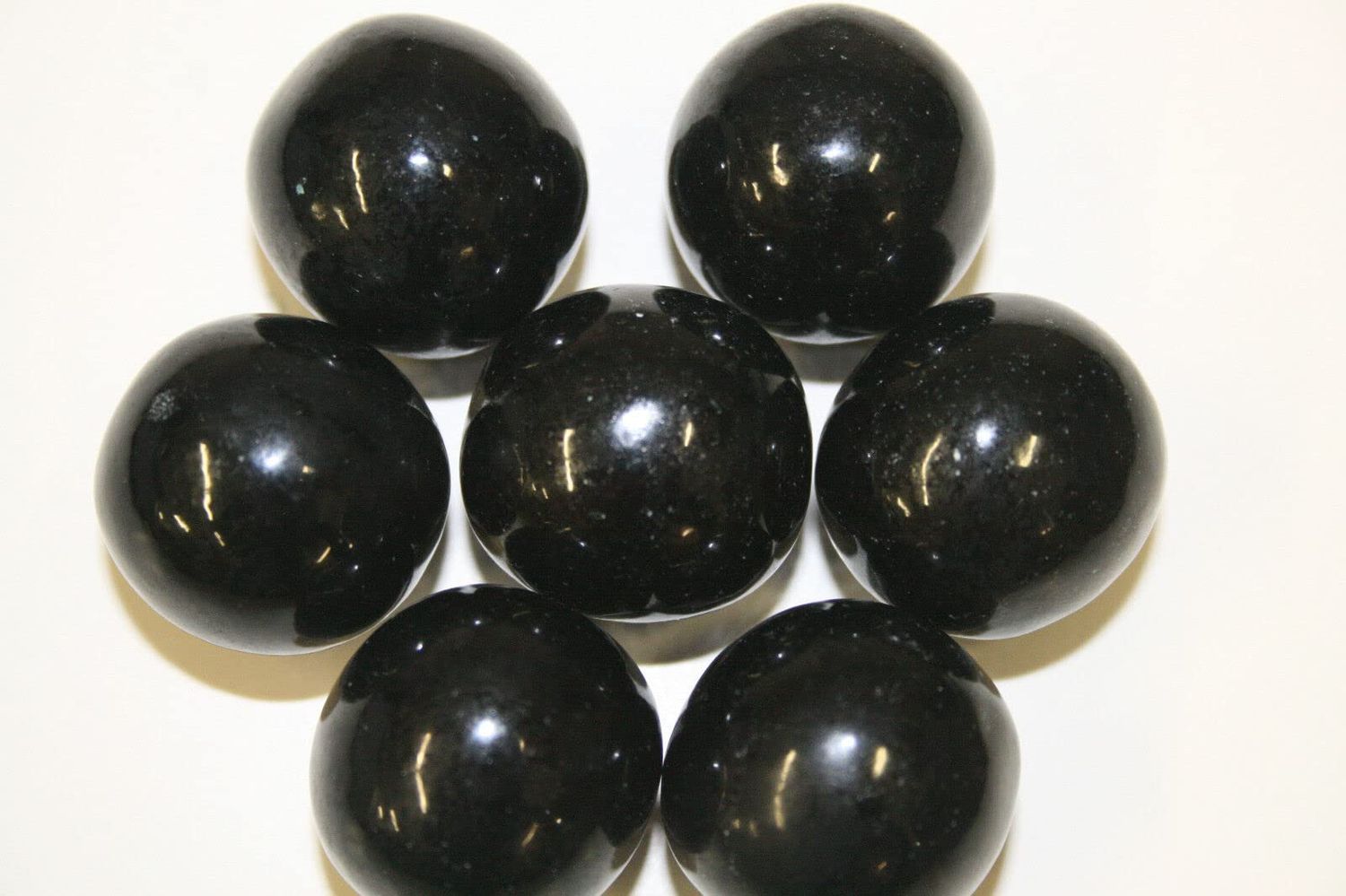 Bayside Candy 1 Large Gumballs - Colored Gumball Collection - Gumball Machine - Black Gumballs 1 Large (1LB)