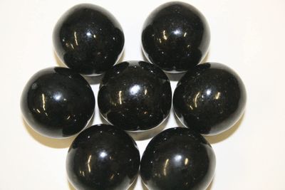 Bayside Candy 1 Large Gumballs - Colored Gumball Collection - Gumball Machine - Black Gumballs 1 Large (1LB)